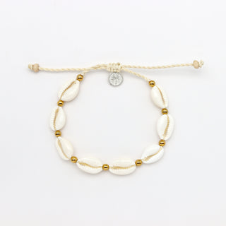 Giada Gerupuk Shell Surf Bracelet - Pineapple Island