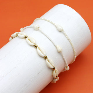 Giada Rahayu Shell Beaded Bracelet - Pineapple Island