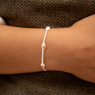 Giada Rahayu Shell Beaded Bracelet - Pineapple Island