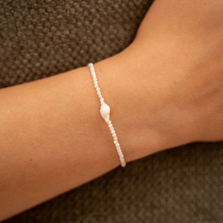 Giada Melati Shell Beaded Bracelet - Pineapple Island