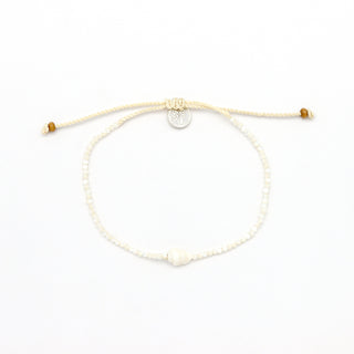 Giada Melati Shell Beaded Bracelet - Pineapple Island