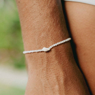Giada Melati Shell Beaded Bracelet - Pineapple Island