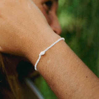 Giada Melati Shell Beaded Bracelet - Pineapple Island