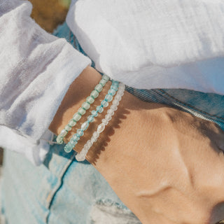 Oluolu Glitter Cord Beaded Bracelet - Pineapple Island