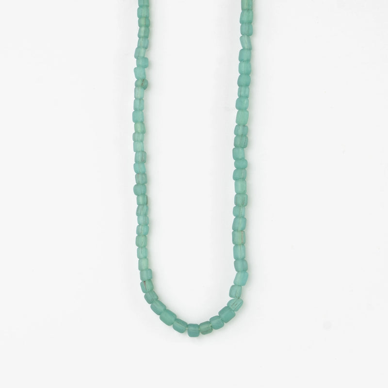 Labuan Glass Beaded Necklace - Green - Pineapple Island