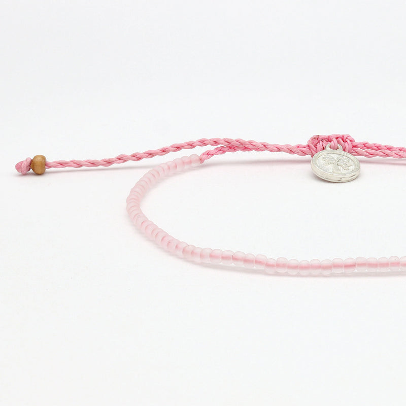 Ka'anapali Frosted Glass Beaded Anklet - Pineapple Island
