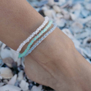 Marley Glass Beaded Anklet Set - Pineapple Island