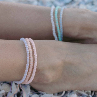 Marley Glass Beaded Anklet Set - Pineapple Island