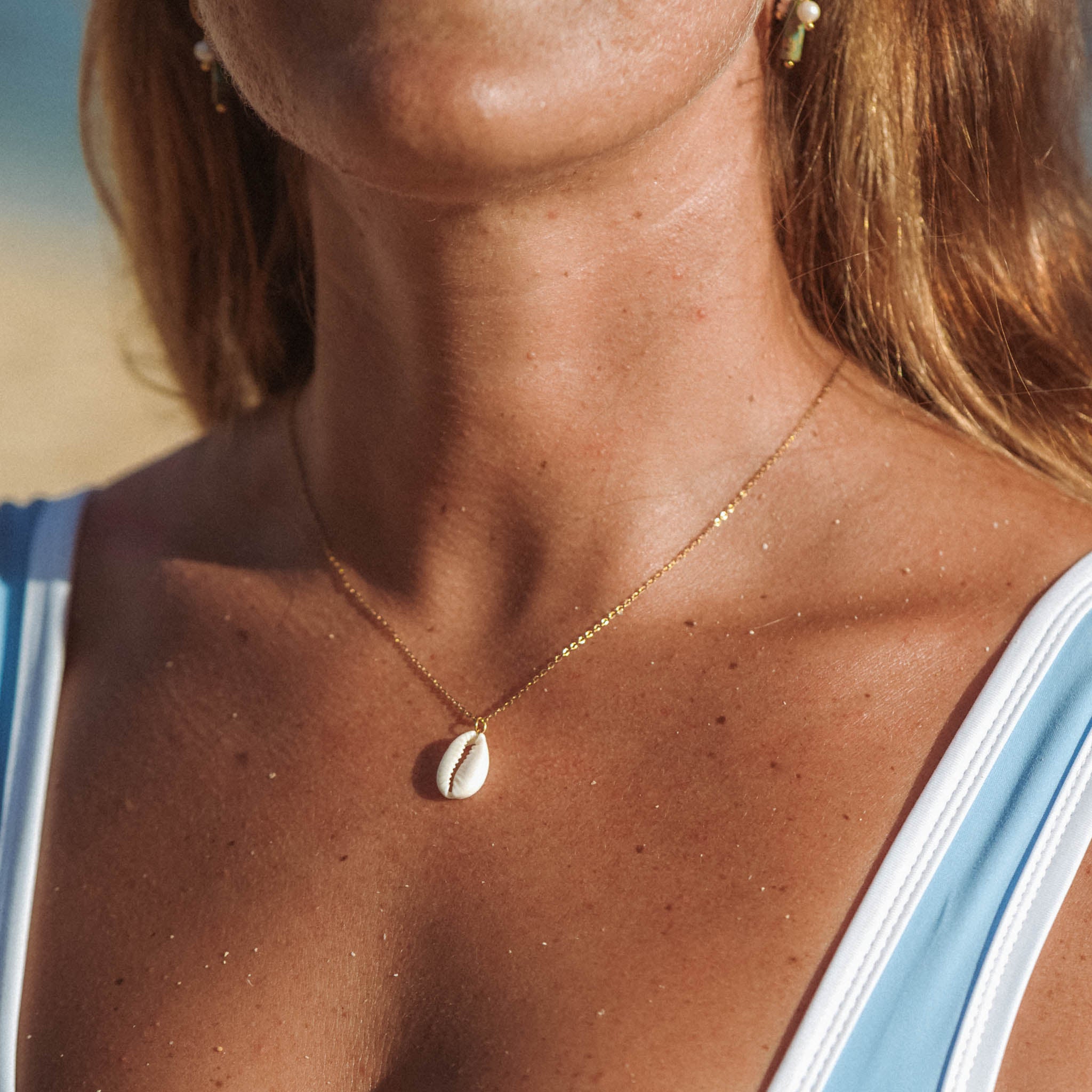 Giada Hideaways Cowrie Shell Necklace - Pineapple Island