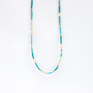 Giada Cinta Pearl Beaded Surf Necklace