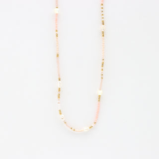 Giada Cinta Pearl Beaded Surf Necklace - Pineapple Island