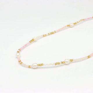 Giada Cinta Pearl Beaded Surf Necklace