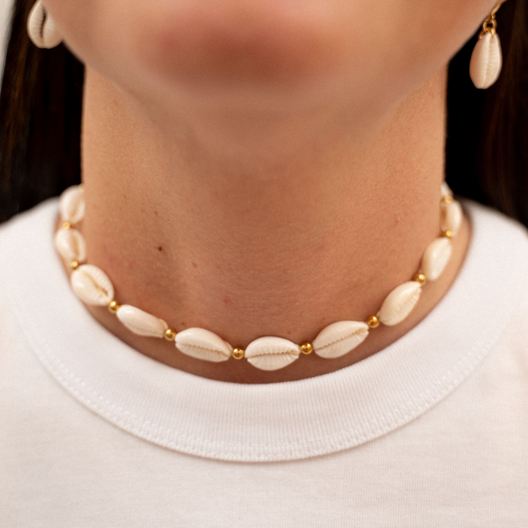 Giada Gerupuk Shell Surf Necklace