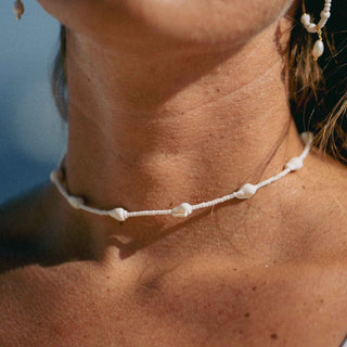 Giada Rahayu Shell Beaded Necklace - Pineapple Island