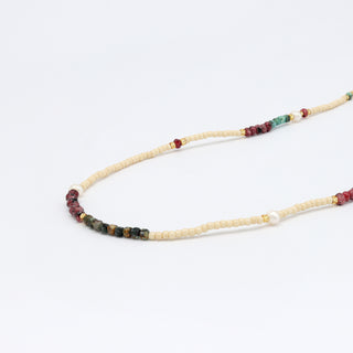 Giada Lestari Beaded Necklace - Pineapple Island