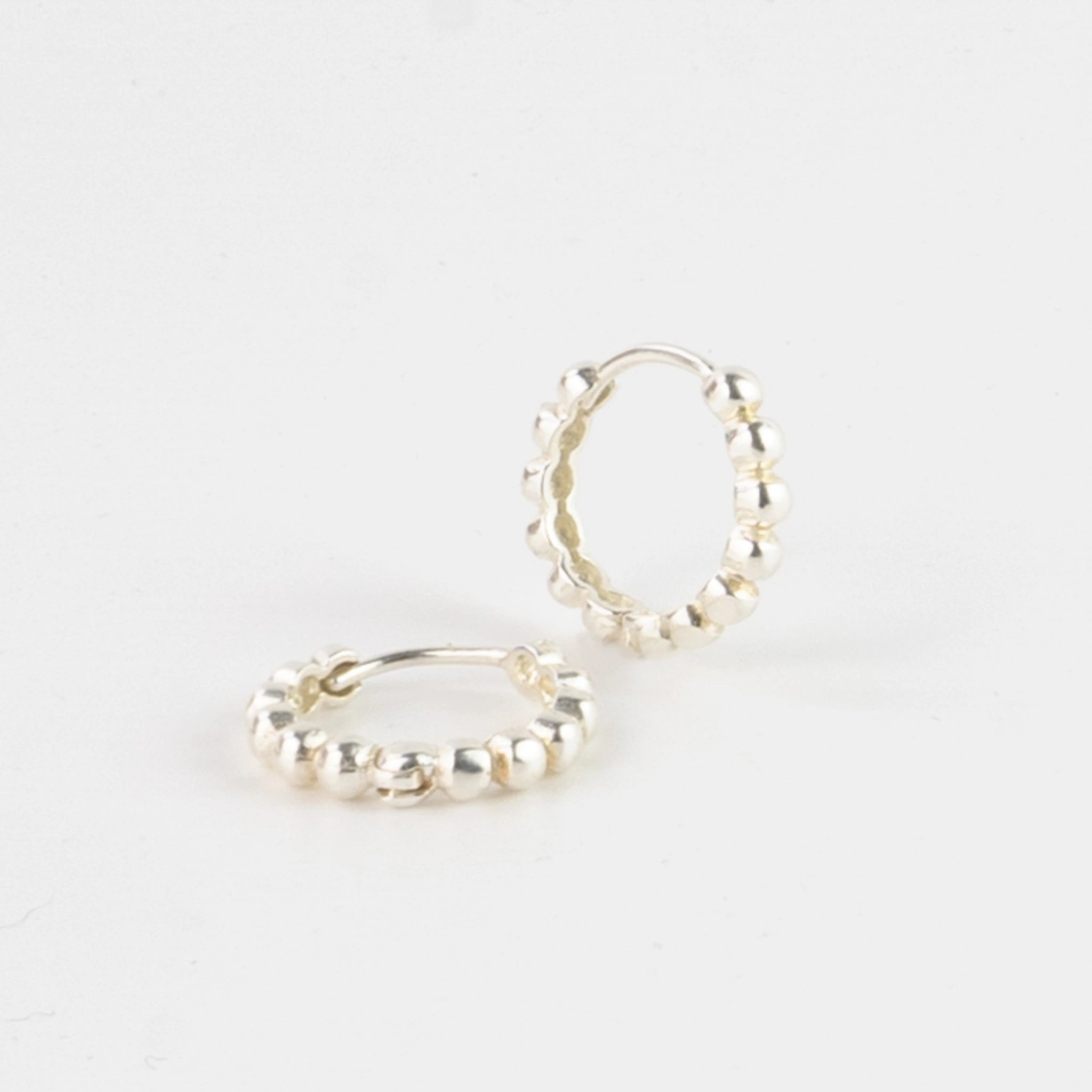 Dainty Dot Huggie Hoop Earrings - Pineapple Island