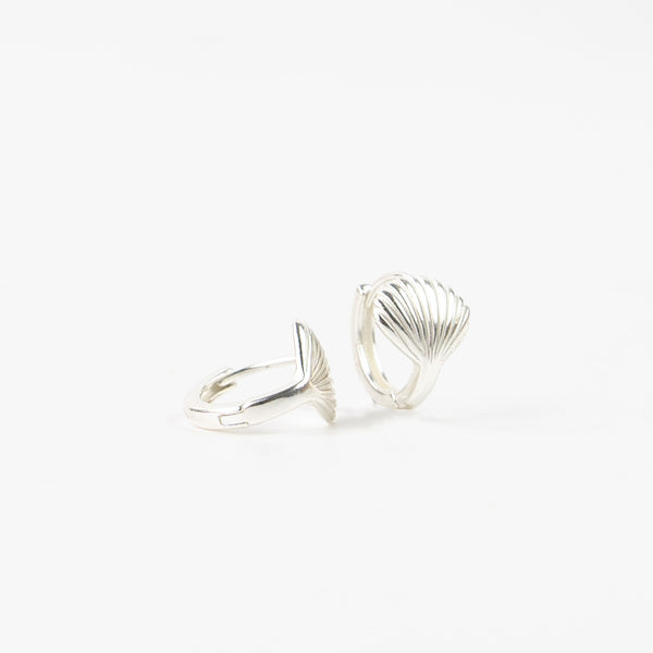 Asri Seashell Cuff Huggie Earrings - Pineapple Island