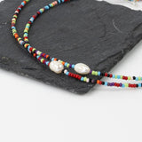 Imperfect Matira Pearl Beaded Necklace - Pineapple Island