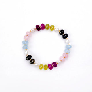 Clovelly Rondelle & Pearl Beaded Bracelet | Limited Edition of 5 Pineapple Island