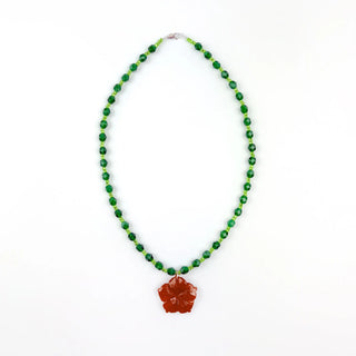 Mabon Agate Flower Charm Necklace | Limited Edition of 5 Pineapple Island
