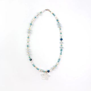 Kynance Cove Beaded Flower Charm Necklace | Limited Edition of 5 Pineapple Island