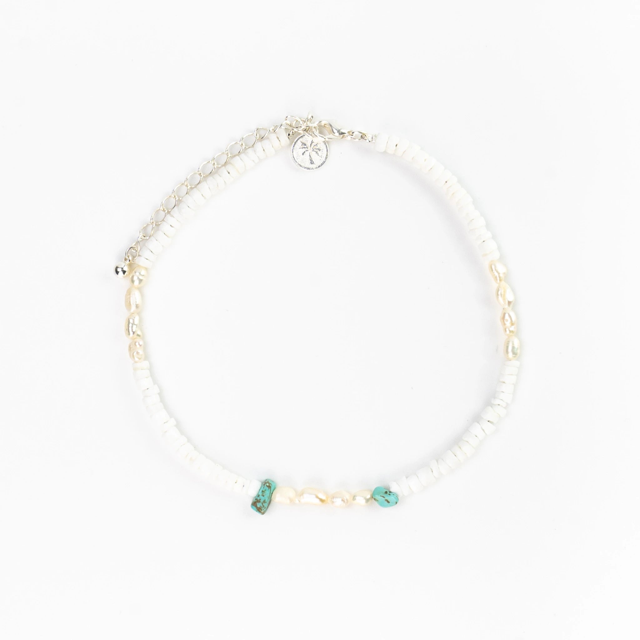 Kai Pearl Beaded Anklet - Pineapple Island