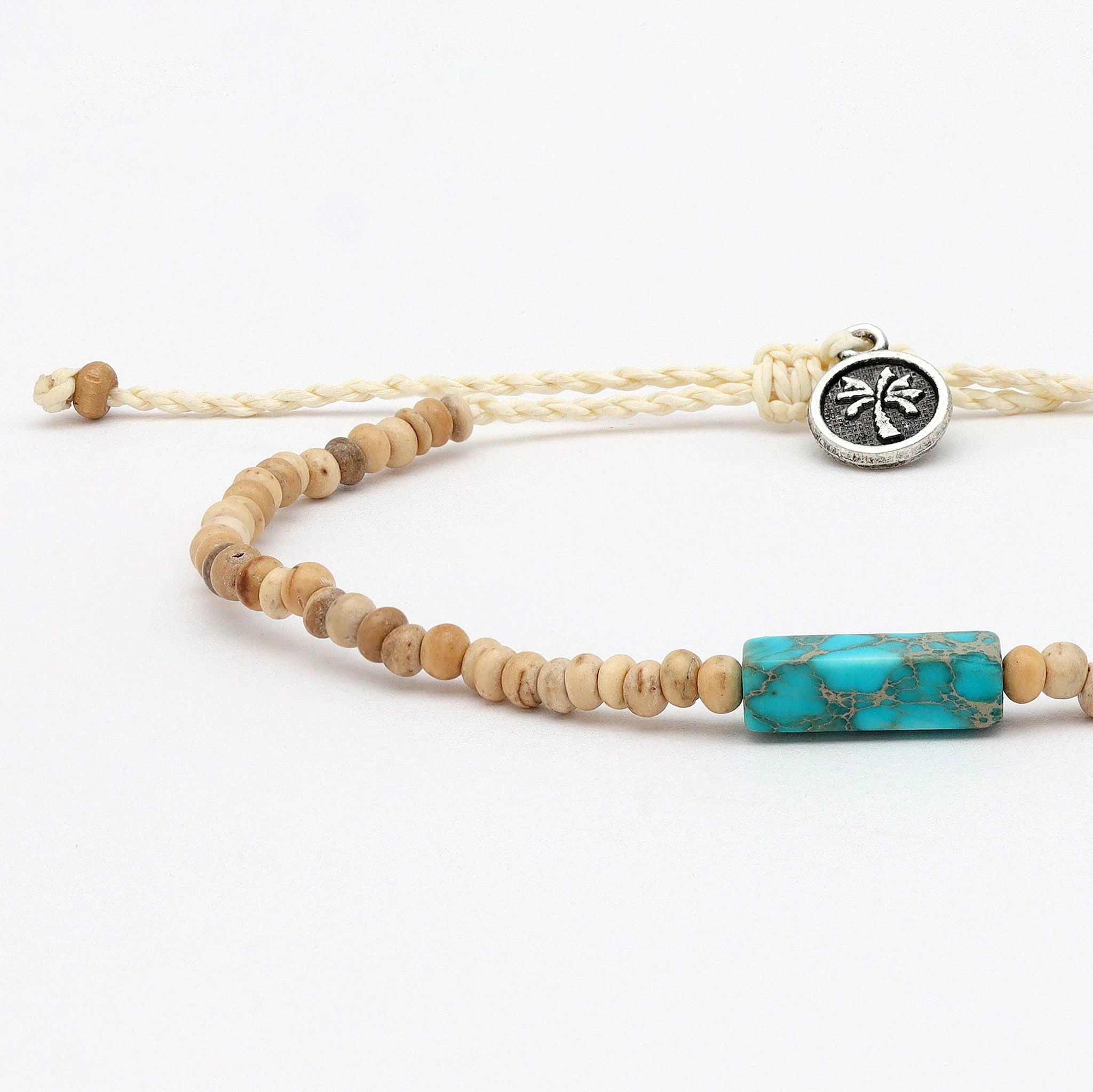 Hapuna Beach Beaded Anklet - Pineapple Island