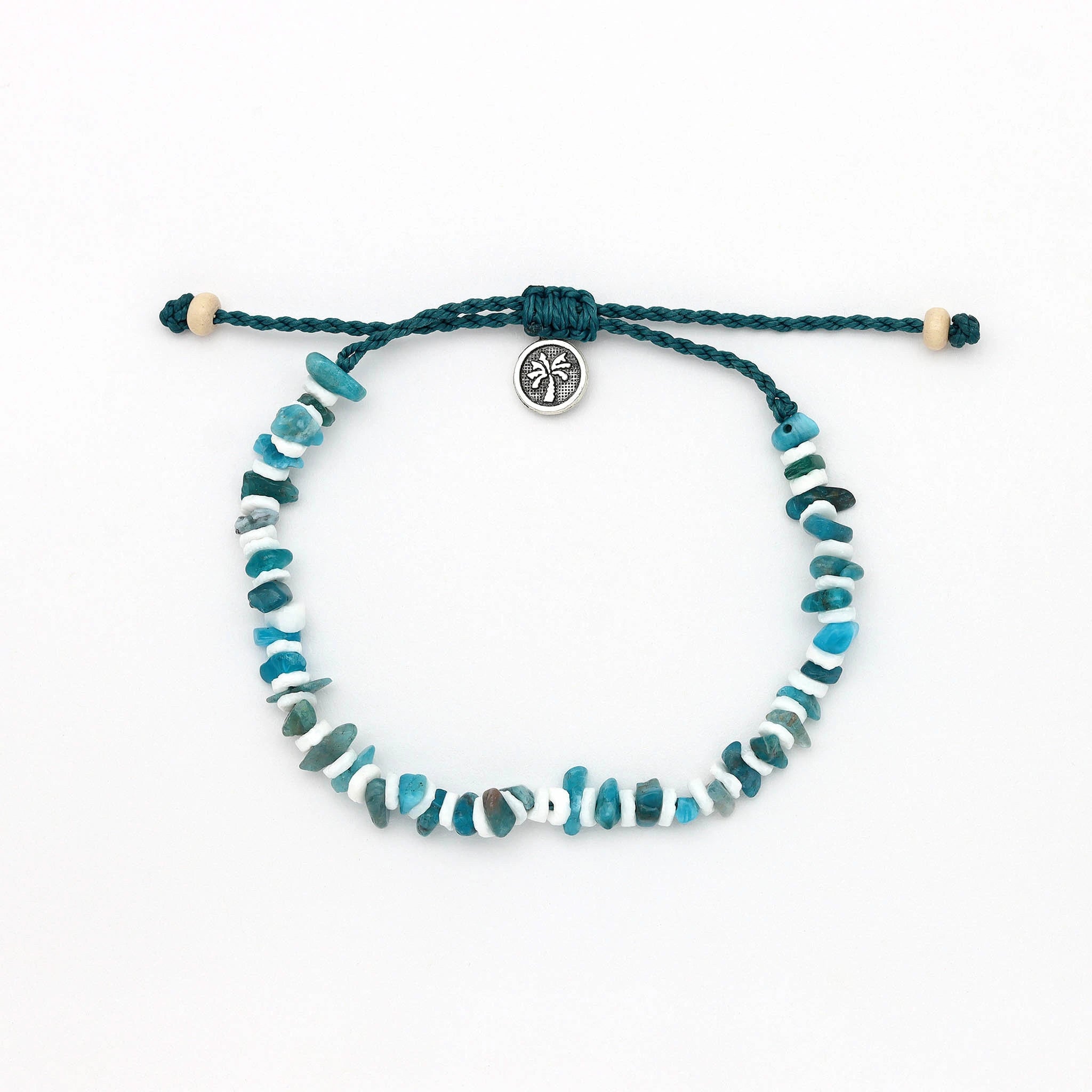 Dunes Stone Bead Anklet - Pineapple Island