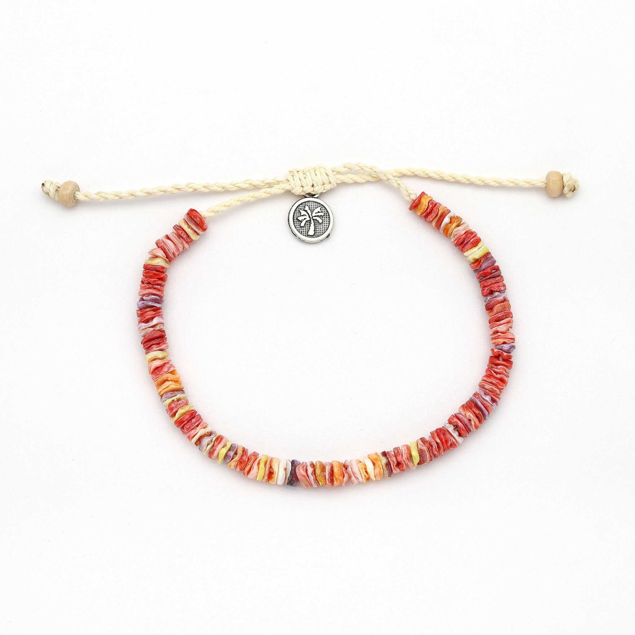 Ahiki Natural Shell Anklet - Pineapple Island