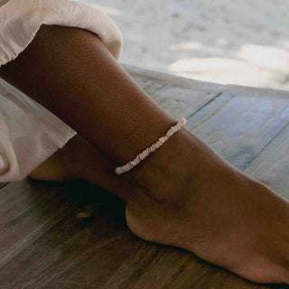 Enu Island Shell Anklet - Pineapple Island