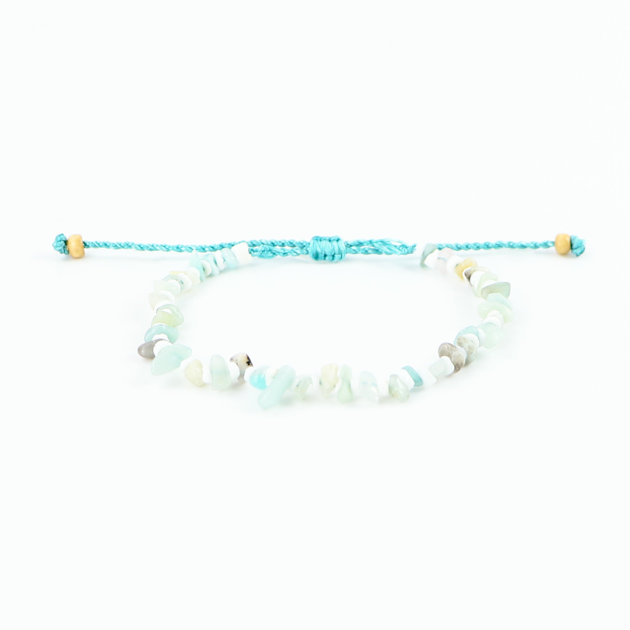 Dunes Stone Bead Anklet - Pineapple Island