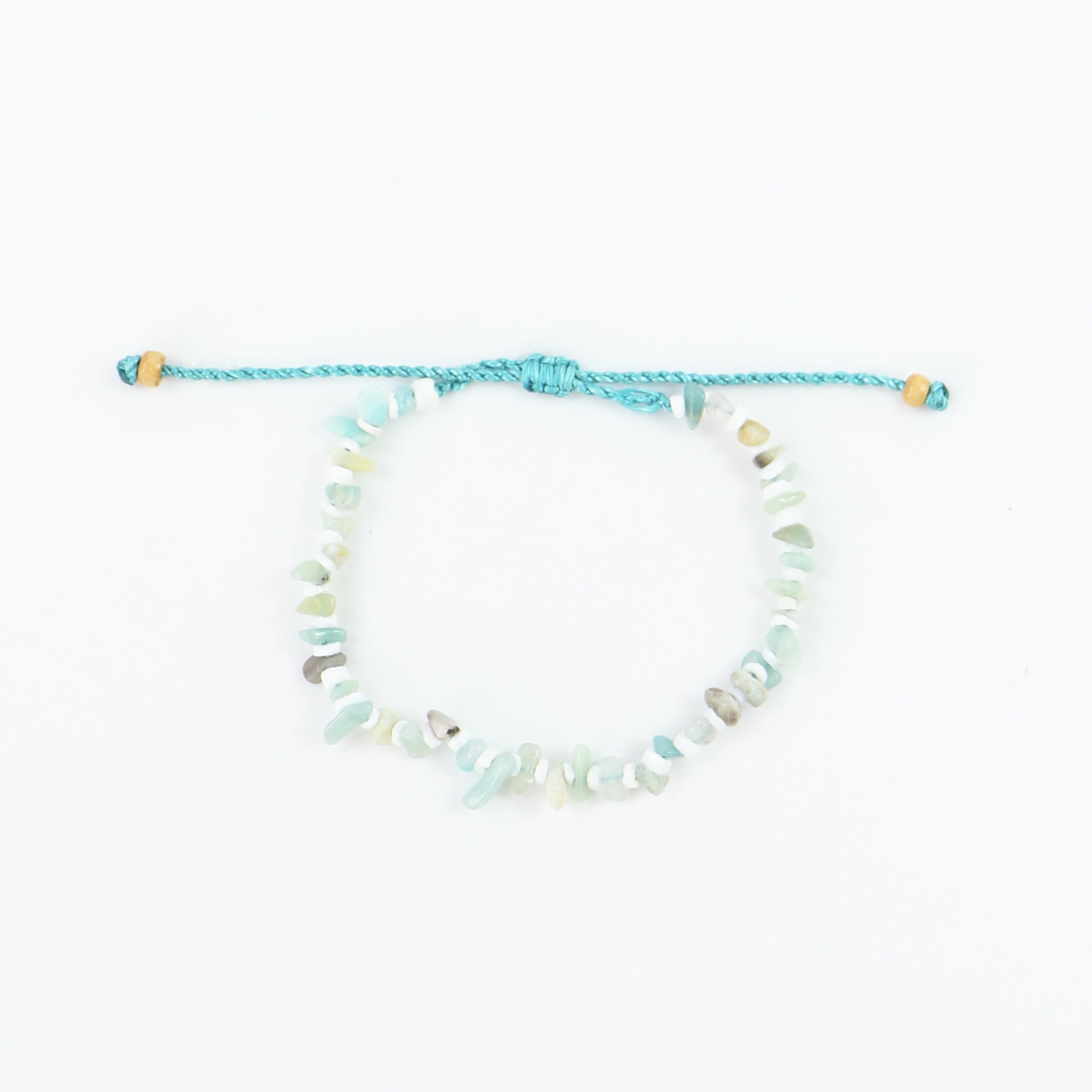 Dunes Stone Bead Anklet - Pineapple Island