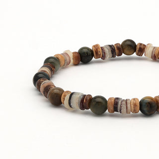 Khoa Lak Elasticated Beaded Bracelet - Pineapple Island