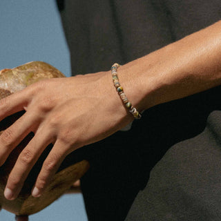 Khoa Lak Elasticated Beaded Bracelet - Pineapple Island