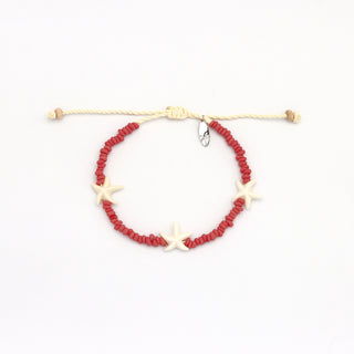 Pink Tidepool Starfish Bracelet