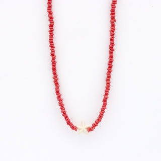 Pink Tidepool Starfish Necklace
