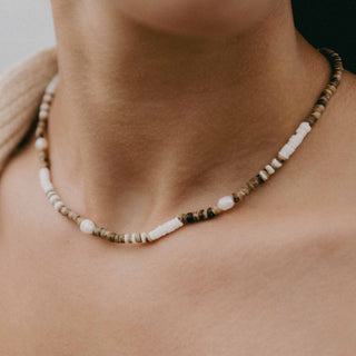 Kauai Puka Shell & Pearl Necklace - Pineapple Island