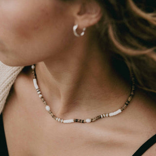 Kauai Puka Shell & Pearl Necklace - Pineapple Island