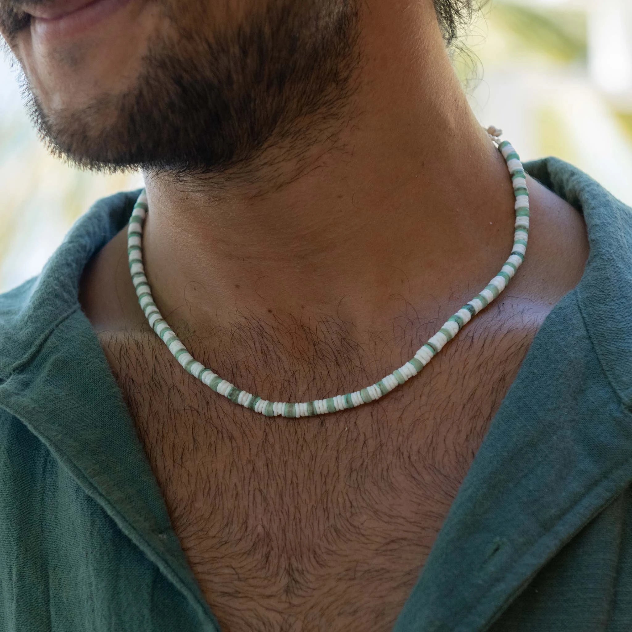 Samosir Natural Beaded Necklace - Pineapple Island