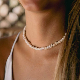 Enu Island Puka Shell Necklace - Pineapple Island