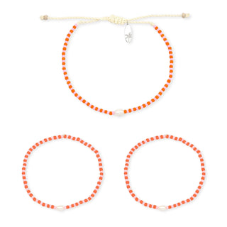 Mini Mutiara Beaded Pearl Bracelet - Pineapple Island