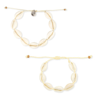 Mini Livadi Cowrie Shell Bracelet Set - Pineapple Island