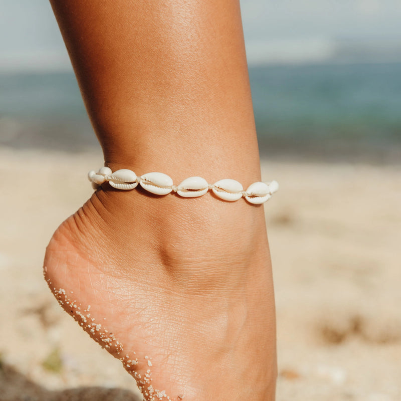 Livadi Cowrie Shell Anklet - Pineapple Island