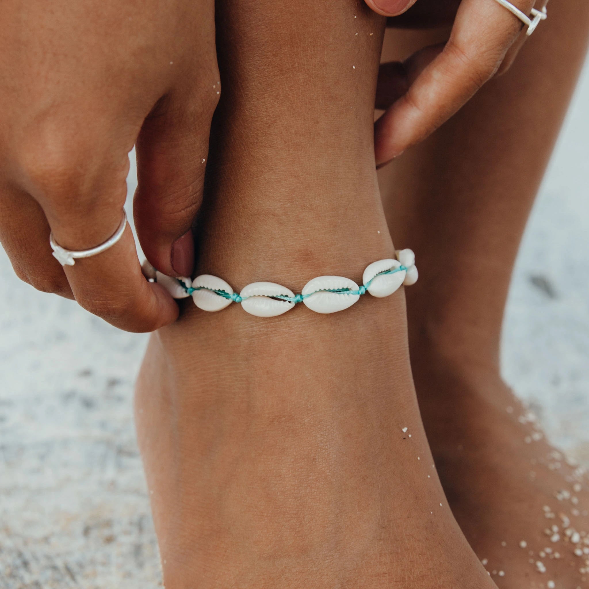 Livadi Cowrie Shell Anklet - Pineapple Island