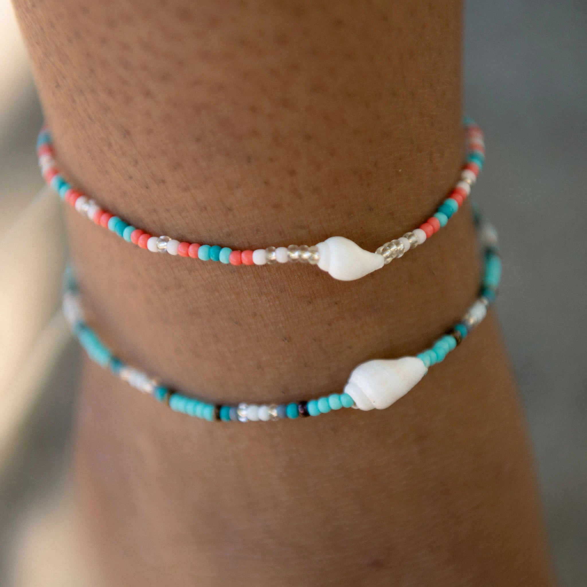 Mauna Loa Shell Anklet - Pineapple Island