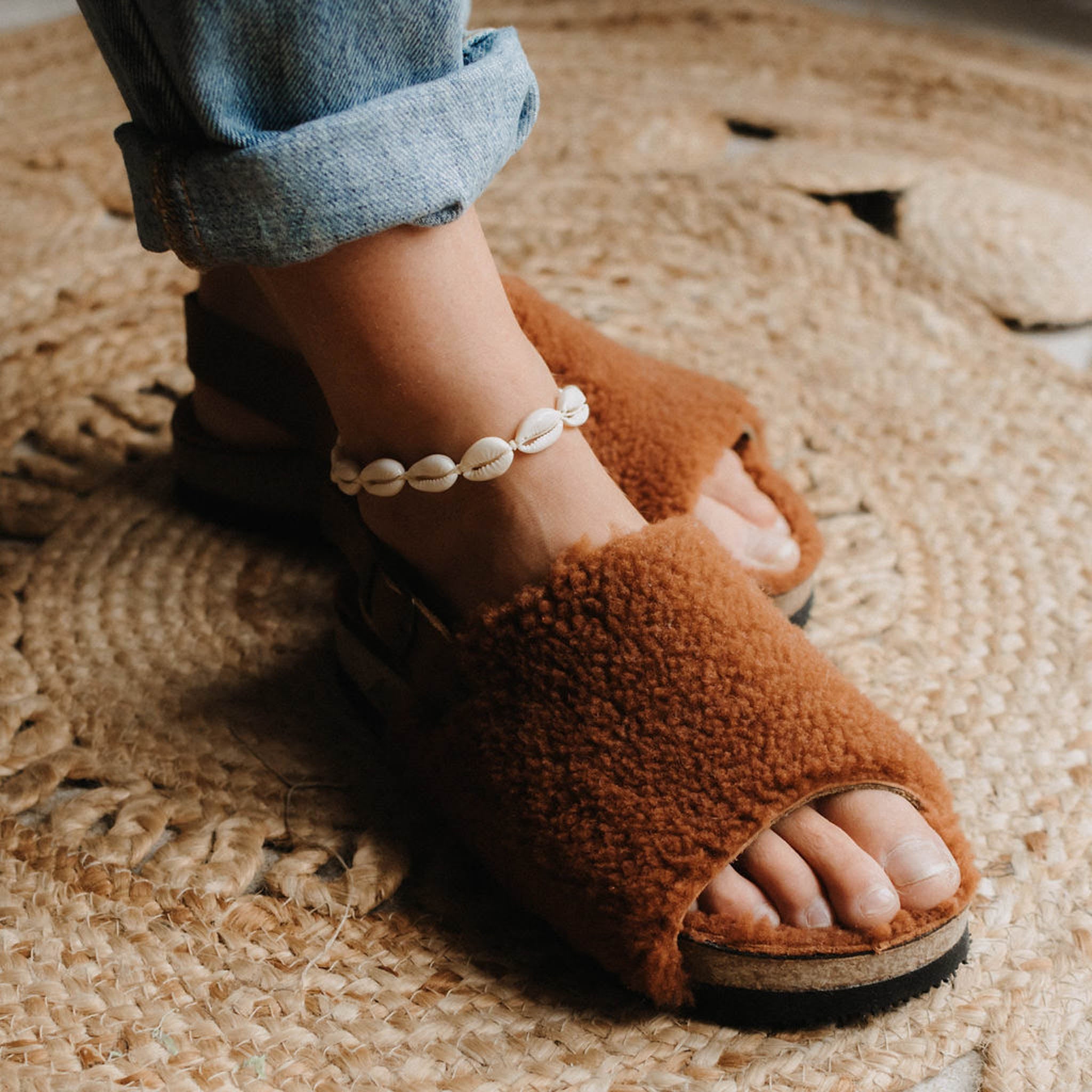Livadi Cowrie Shell Anklet - Pineapple Island