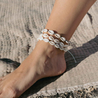 Livadi Cowrie Shell Anklet - Pineapple Island