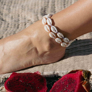 Livadi Cowrie Shell Anklet - Pineapple Island
