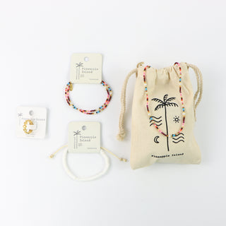 Merah Endless Summer Jewellery Gift Set - Pineapple Island