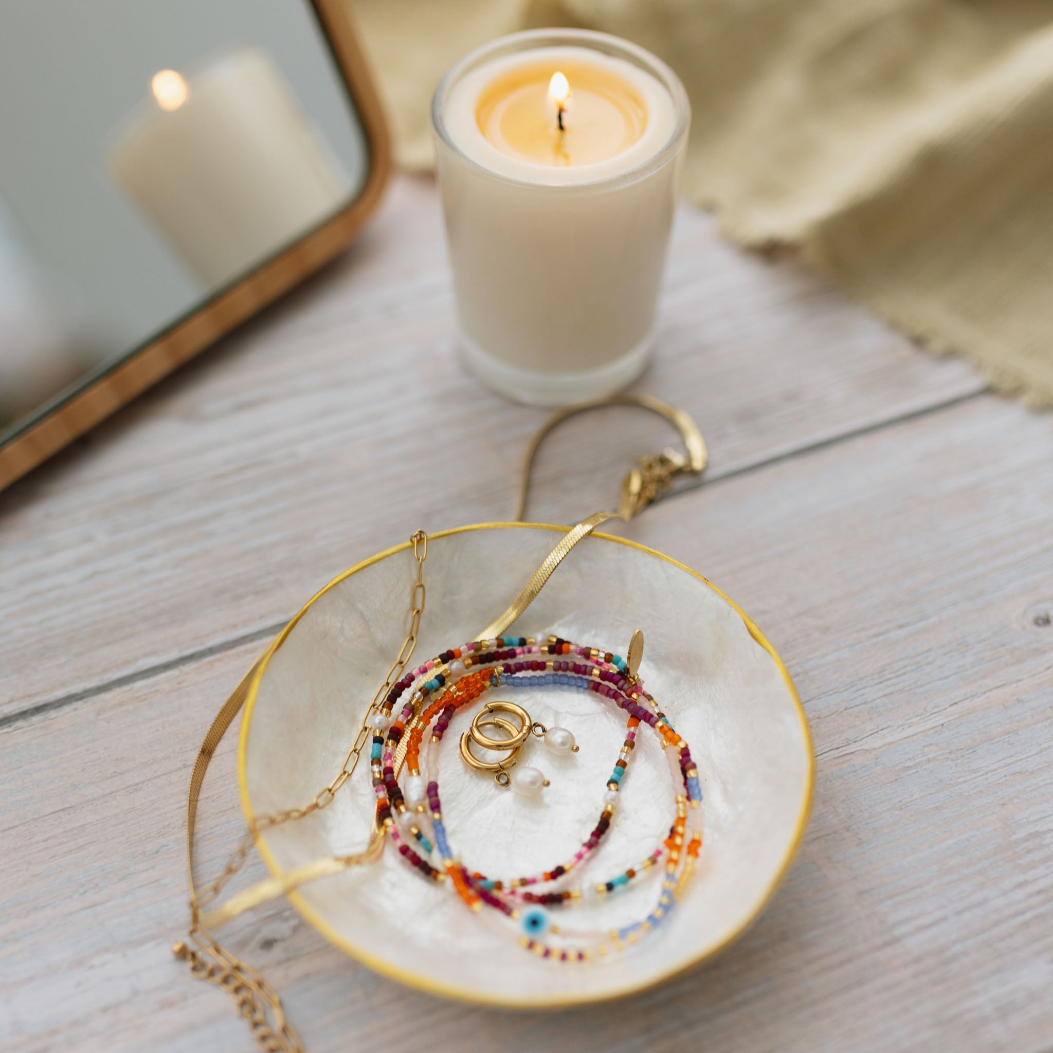 Bali Shell Trinket Dish